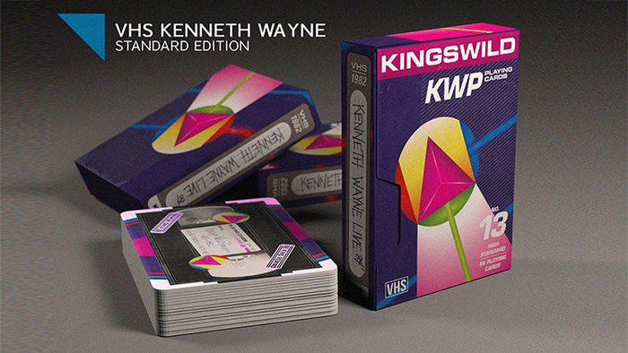 1982 VHS Playing Cards Decks by Kings Wild Project