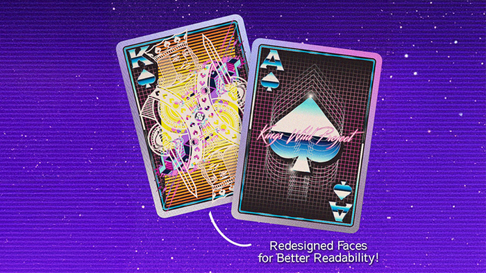 1982 VHS Playing Cards Decks by Kings Wild Project
