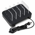 3-Port Fast Charge USB Phone Charger black