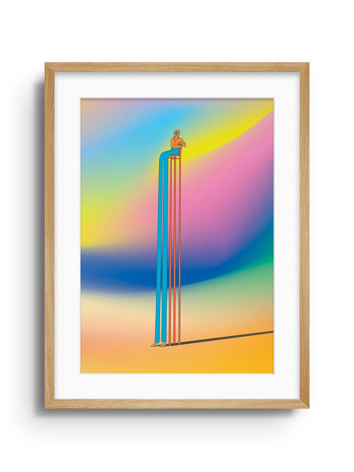 A Very Brief Pause - Seba Cestaro - East Side Studio - Art Prints