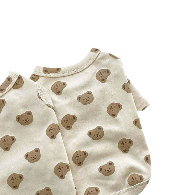 Acid Bear Colorful Bear Cotton Top