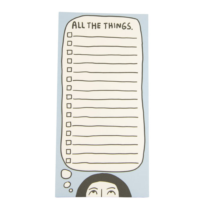 ALL THE THINGS NOTEPAD