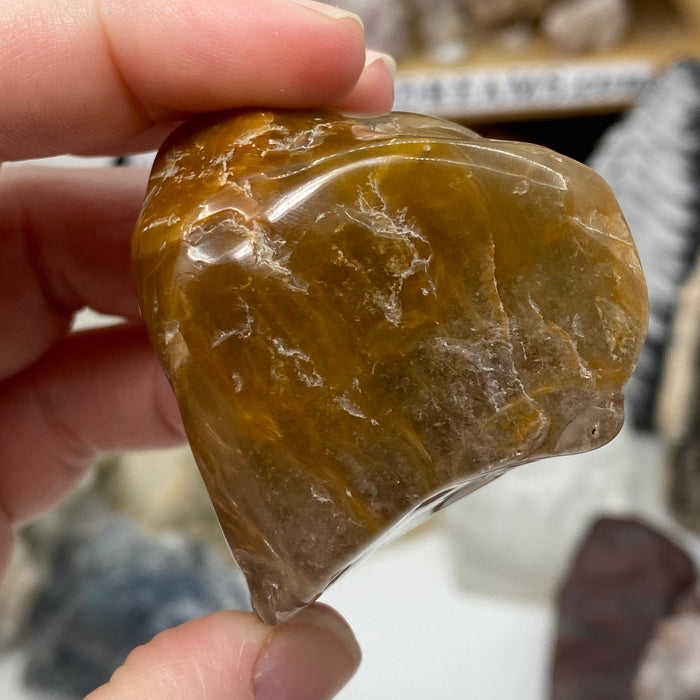 Amphibole Included Quartz XXX-Large Rough Tumble #04