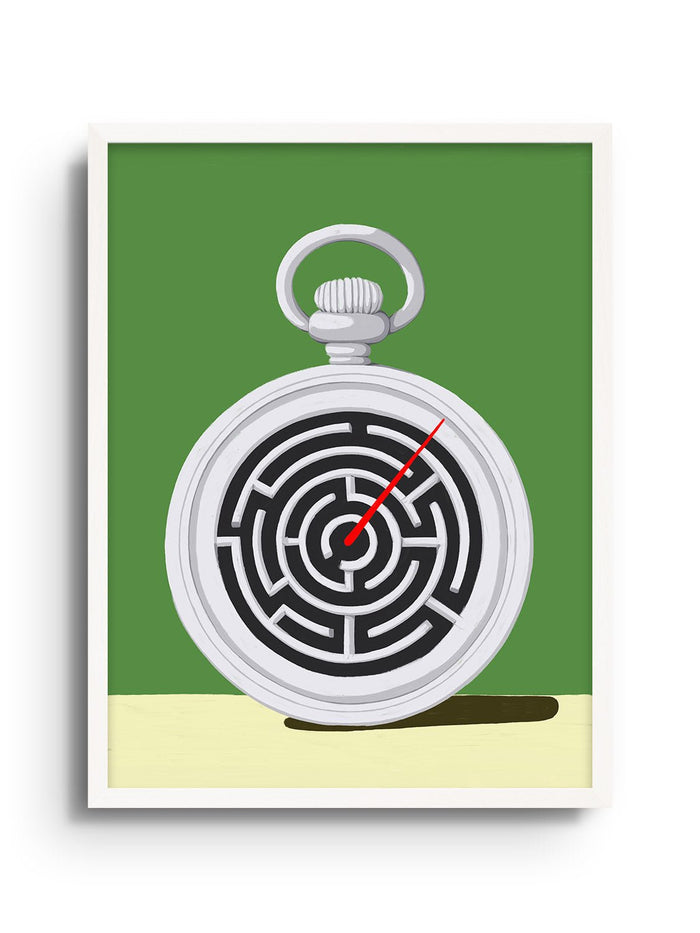 An Endless Race Through Space - Flo Meissner - East Side Studio - Art Prints