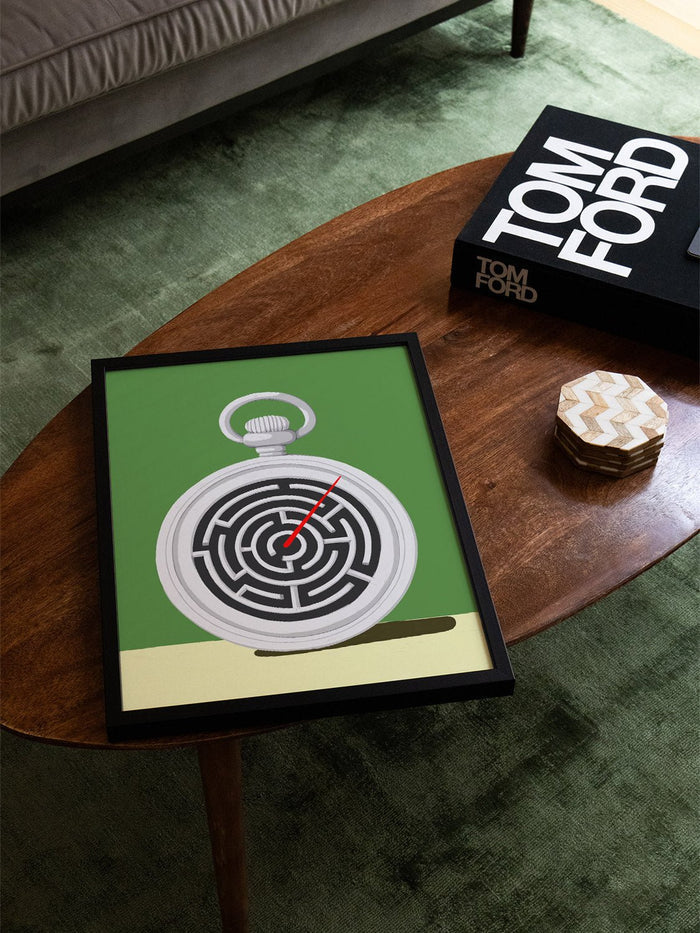 An Endless Race Through Space - Flo Meissner - East Side Studio - Art Prints