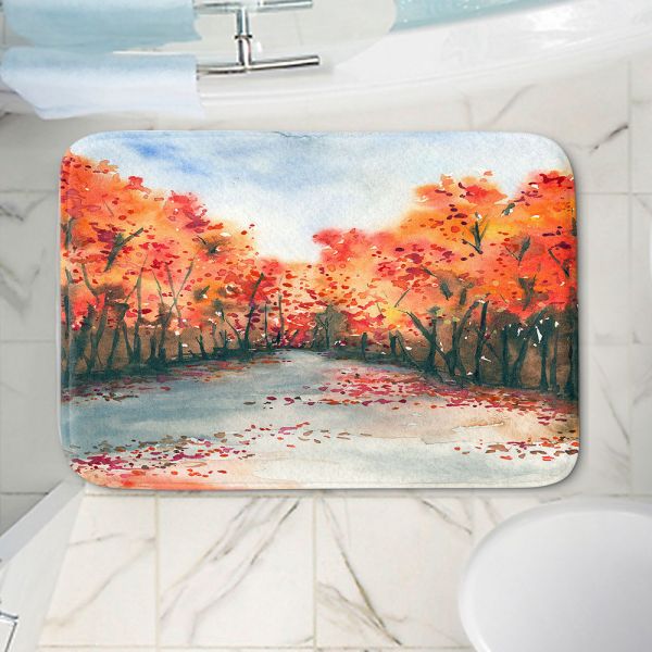 Autumn Journey Bath Mat
