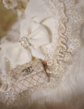 B.Bing Bouclé Bibs  Platinum Dream