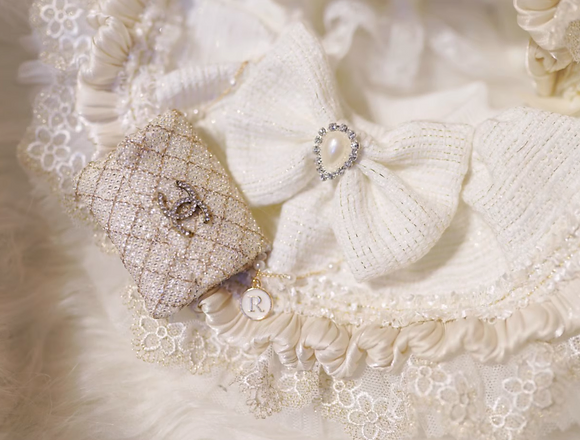 B.Bing Bouclé Bibs  Platinum Dream