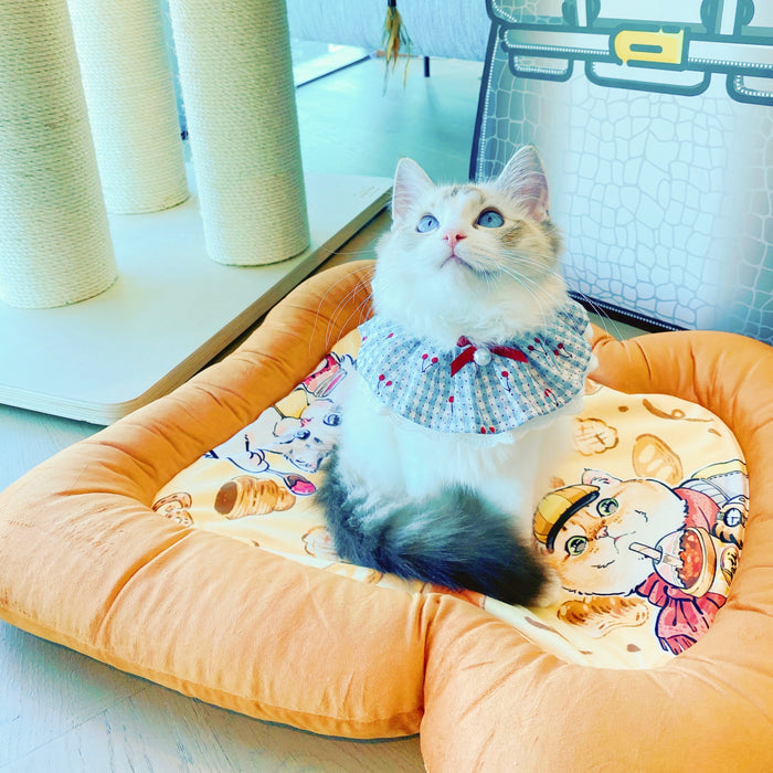 B.Bing Printed Velvet Loaf Mat