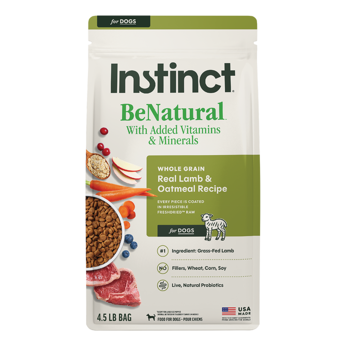 BeNatural Kibble Real Lamb & Oatmeal Recipe