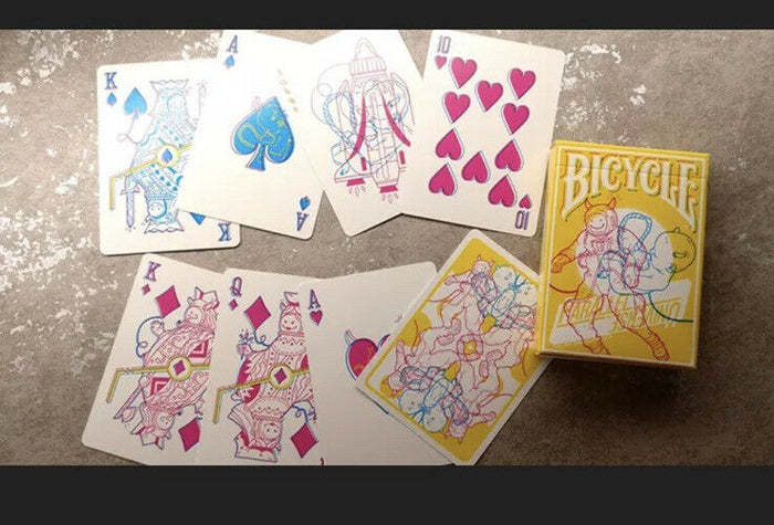 Bicycle Parallel Universe Singularity Playing Cards