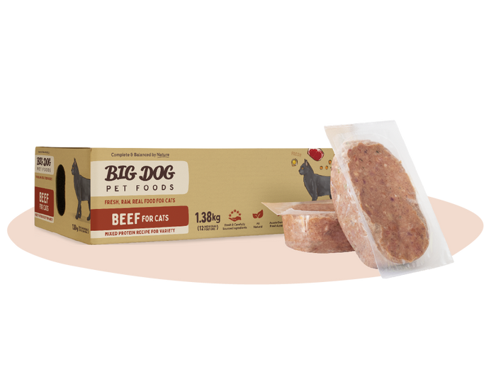 Big Dog Beef Raw Cat Food