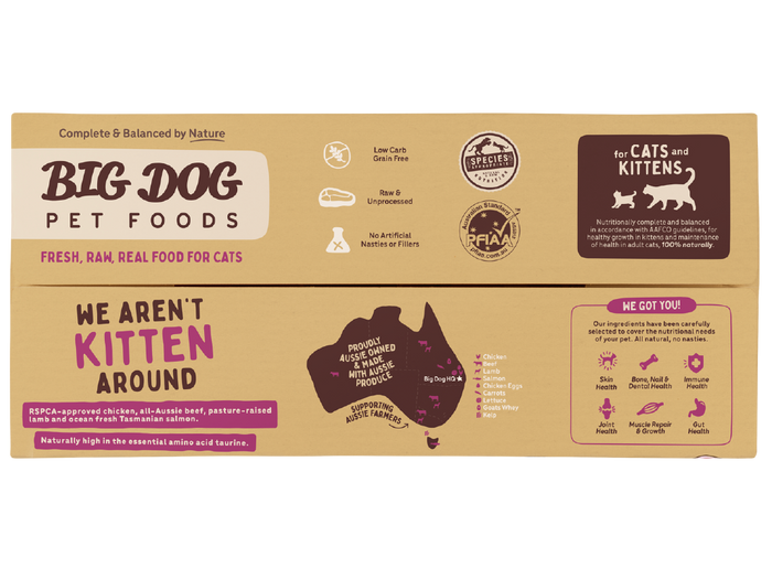 Big Dog Combo Raw Cat Food