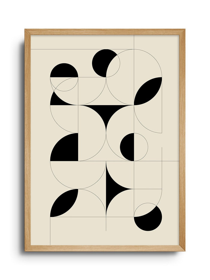 Black & Beige Nº4 - East Side Studio - Art Prints