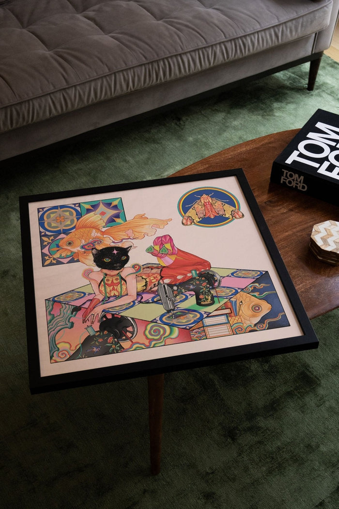 Black Cat - Toma Nguyễn - East Side Studio - Art Prints | Style = Lifestyle
