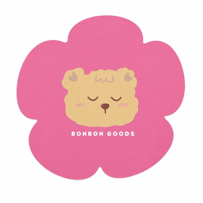 BonBonGoods Gaming Mouse Pad Collection Pink Flower Bear