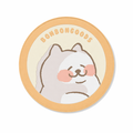 BonBonGoods PU Leather Gaming Mousepad Smiling Cat
