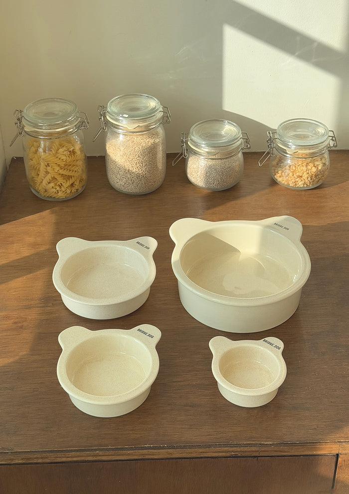 Bridge Dog Bear Bowl Oatmeal