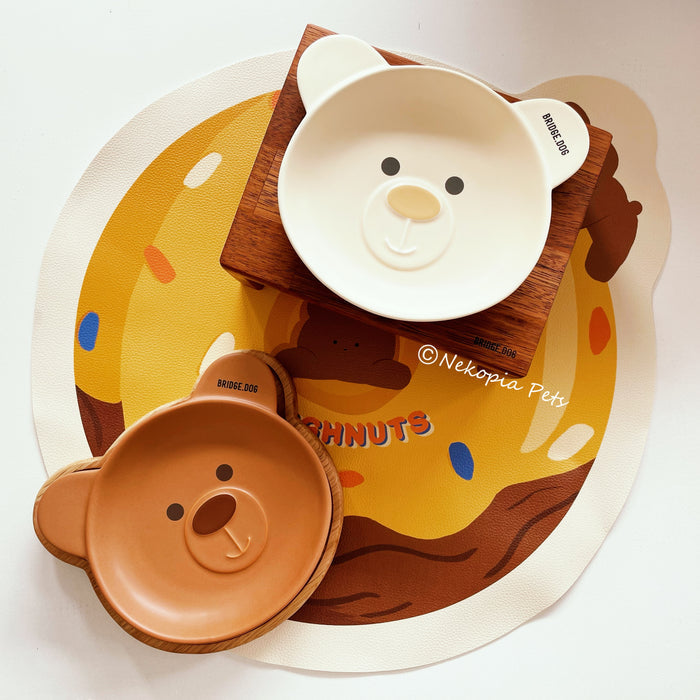 Bridge Dog Ceramic Bear Dish New Color Available