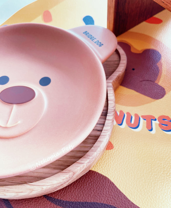 Bridge Dog Ceramic Bear Dish New Color Available