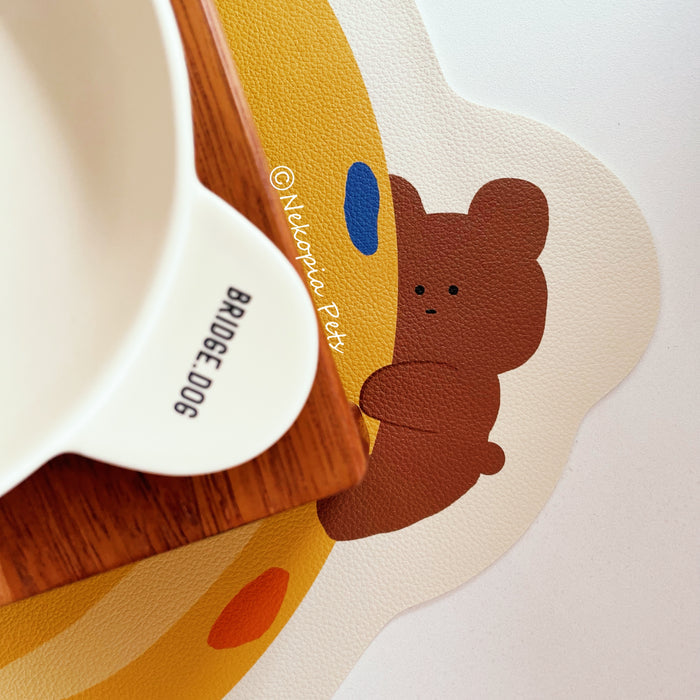 Bridge Dog Ceramic Bear Dish New Color Available