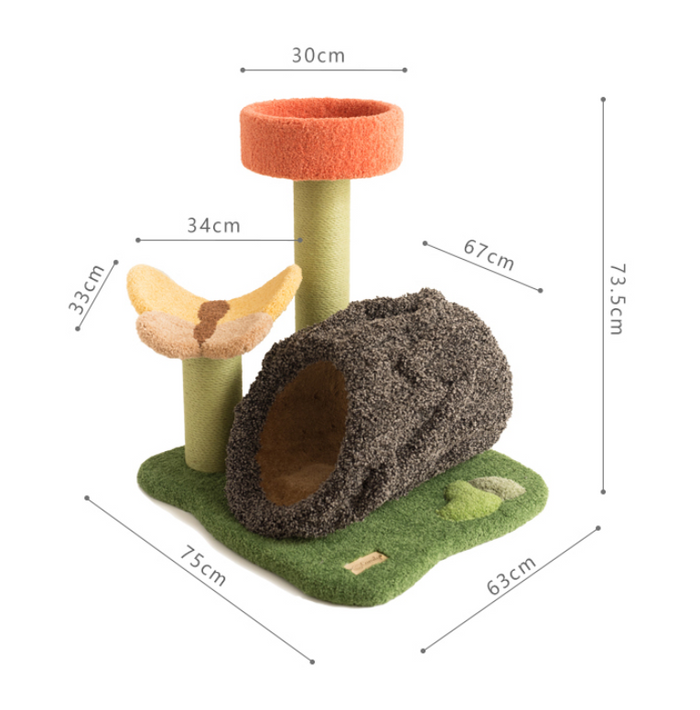 Camily Butterfly Cave Cat Tree