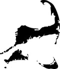 Cape Cod, Marthas Vineyard & Nantucket Vinyl Decal