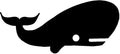 Cartoon Whale Vinyl Decal