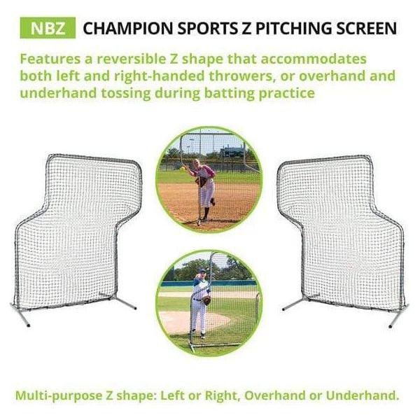 Champion Sports 5' x 7' Pitching "Z" Screen ZSCREEN