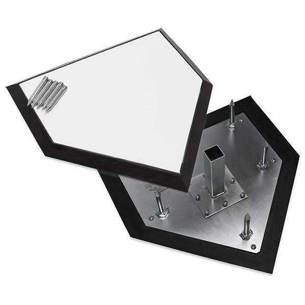 Champion Sports Metal Bottom Universal Home Plate BH89