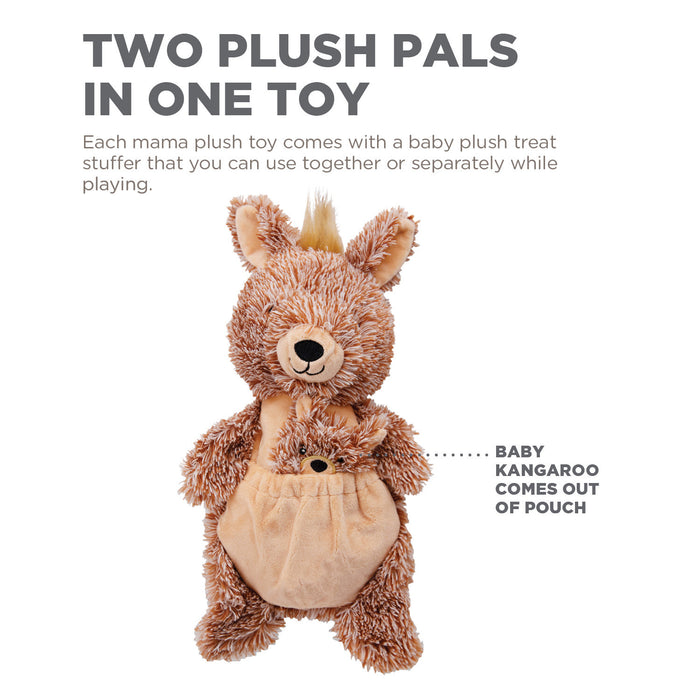 Charming Pet Pouck Pals Kangaroo with Baby Joey