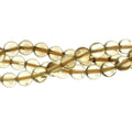 CITRINE ROUND 6 MM STRAND