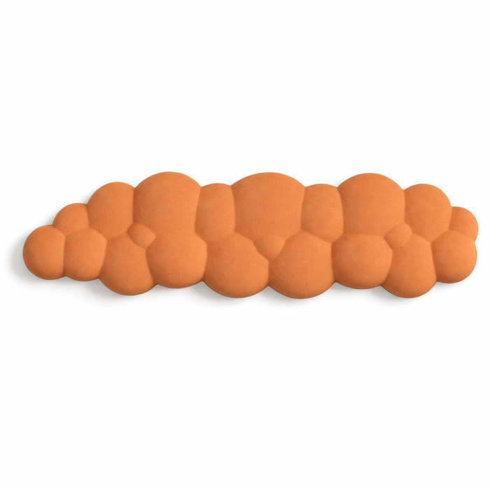 Cloud Keyboard Wrist Rest with Memory Foam orange long