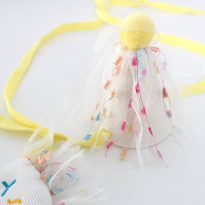 Cloudi Baby Bear Embroidery Bib Birthday Set