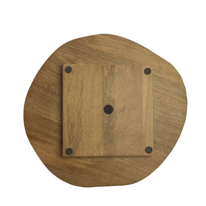 Cora Organic Lazy Susan Serve Tray