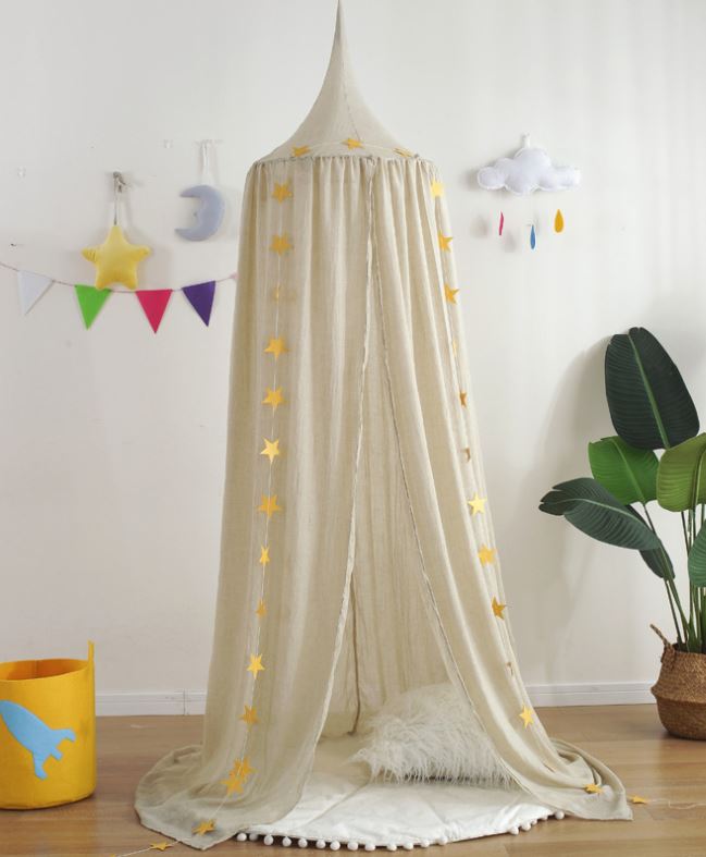 Cotton Nordic Style Dome Curtain