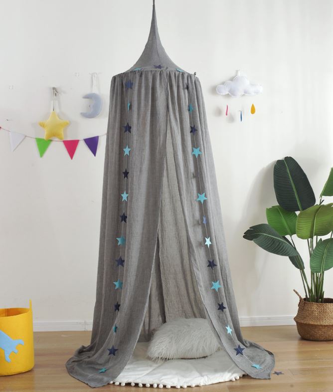 Cotton Nordic Style Dome Curtain