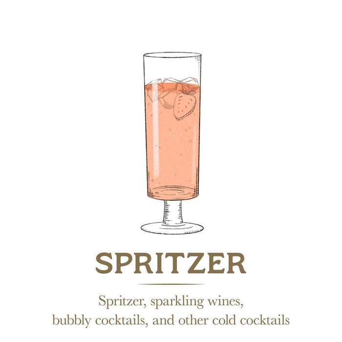 Craft Cocktail Set of 4 Spritzer Glasses
