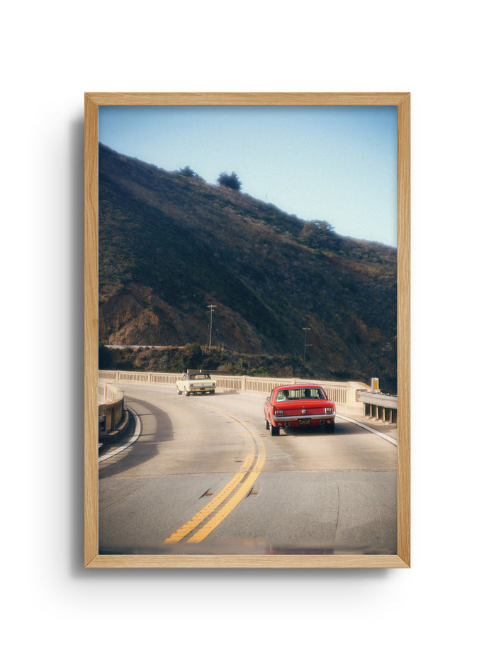 8" x 12" / 20 × 30 cm / Natural Frame / No