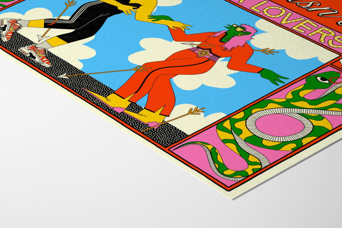 Cupidon Isn't Only For Lovers - Petrouchkaka - Fine Art Paper 200gsm |frame=Fine Art Paper 200gsm|