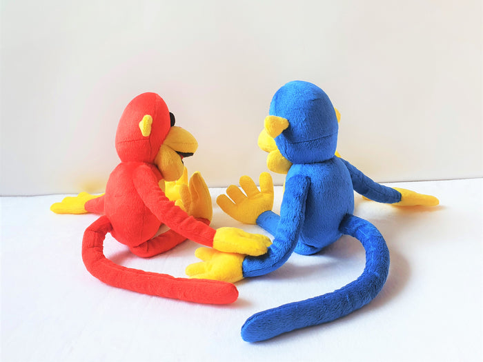Custom 2 stuffed monkeys toys