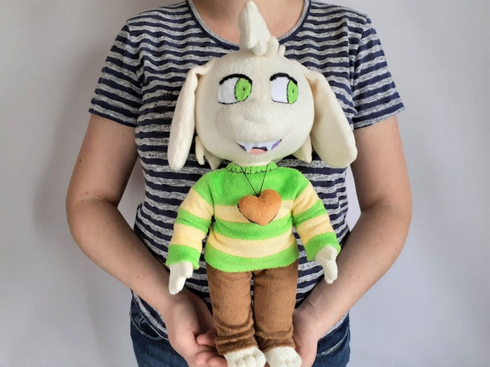 Custom Asriel plush