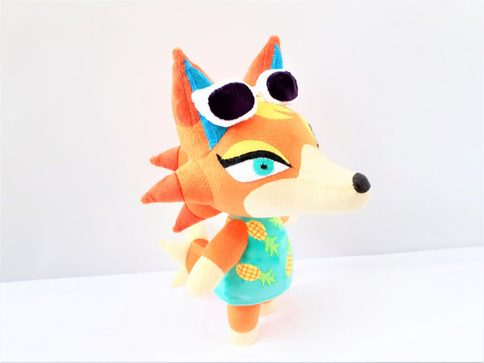 Custom Audie the wolf plush