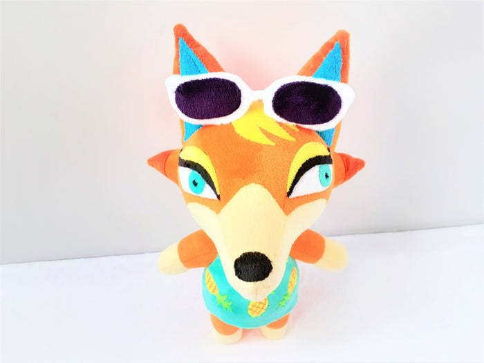 Custom Audie the wolf plush