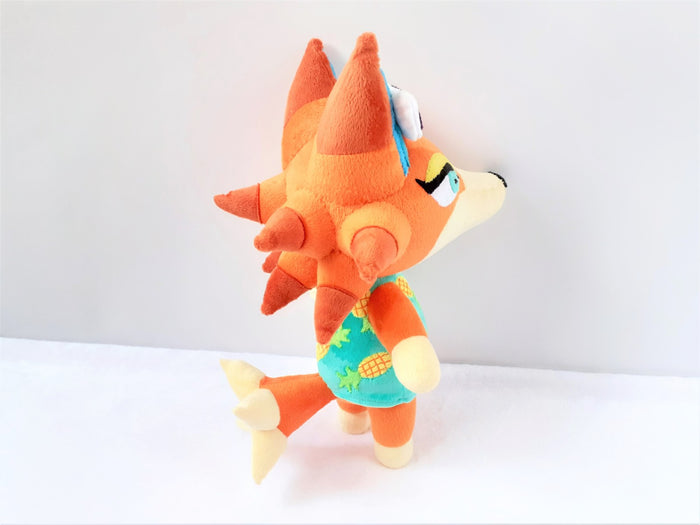 Custom Audie the wolf plush