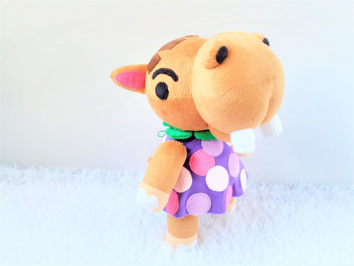 Custom Bubbles the hippo plush