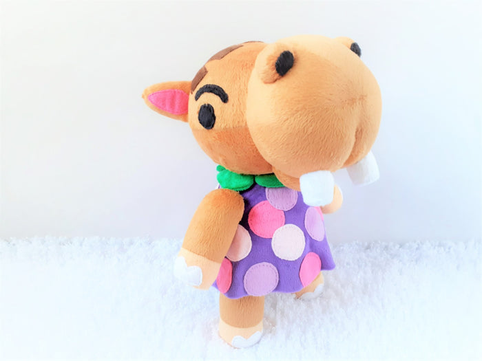Custom Bubbles the hippo plush