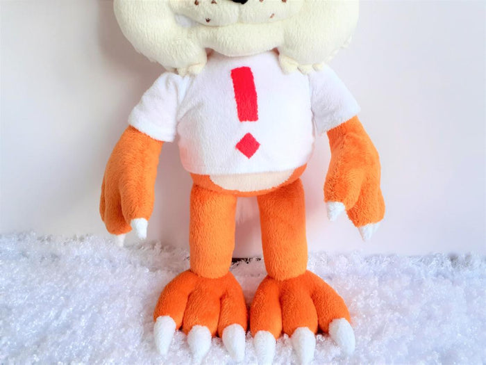 Custom Bubsy plush
