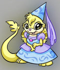 Custom bunny in dress plush from drawing