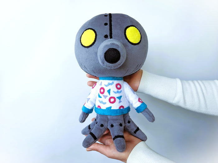 Custom Cephalobot the octopus plush